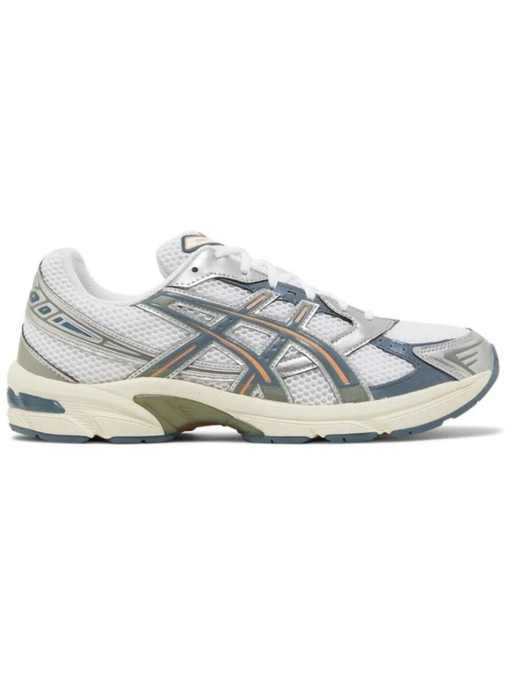 Asics Gel-1130 Retro Sneakers White Ironclad Mesh Uppers Mens Size 10.5 1201A256